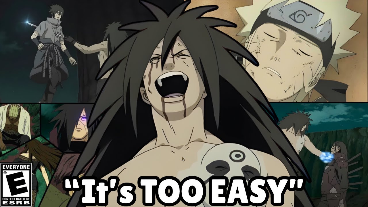 MADARA was Bullying EVERYBODY in the War Arc | Naruto