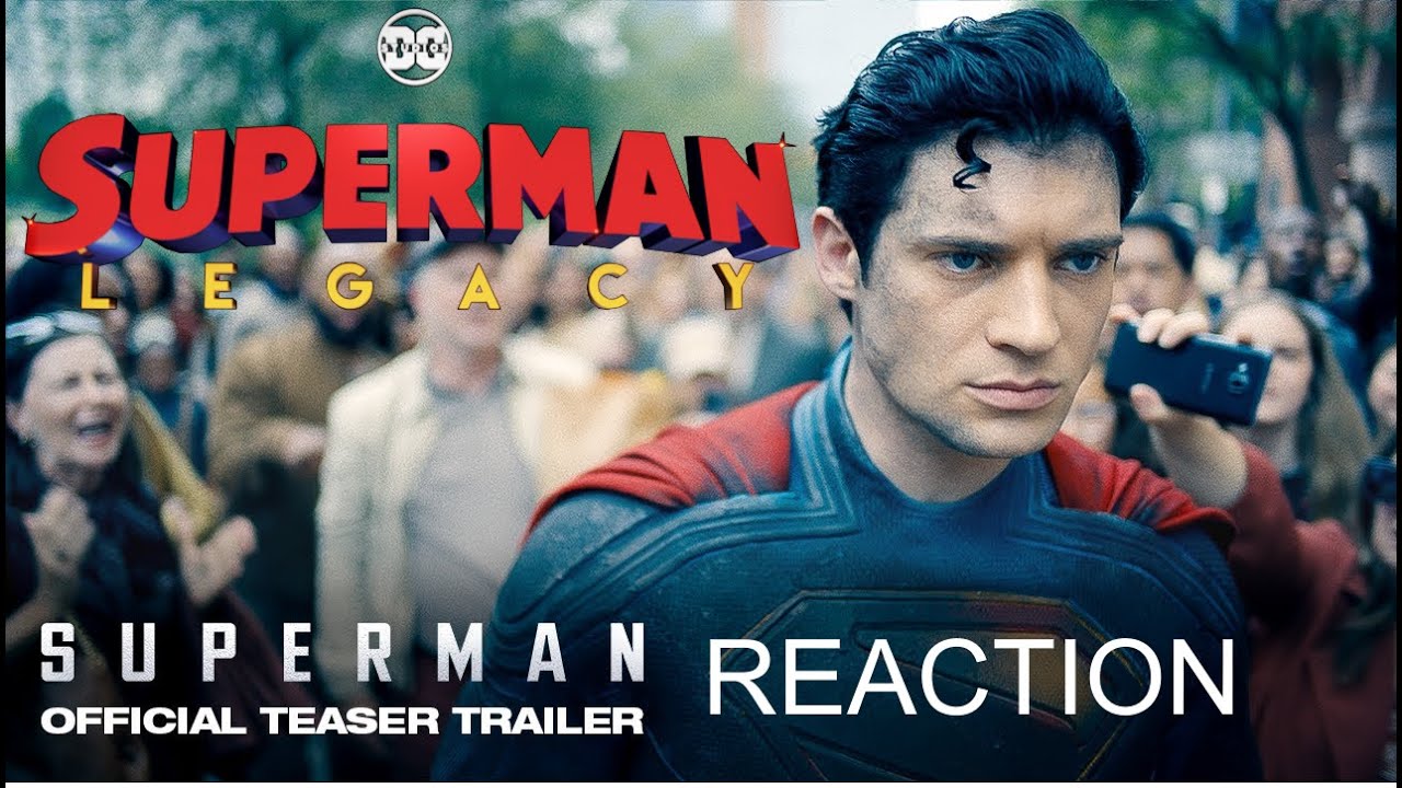 SUPERMAN LEGACY (2025) TEASER TRAILER LIVE REACTION