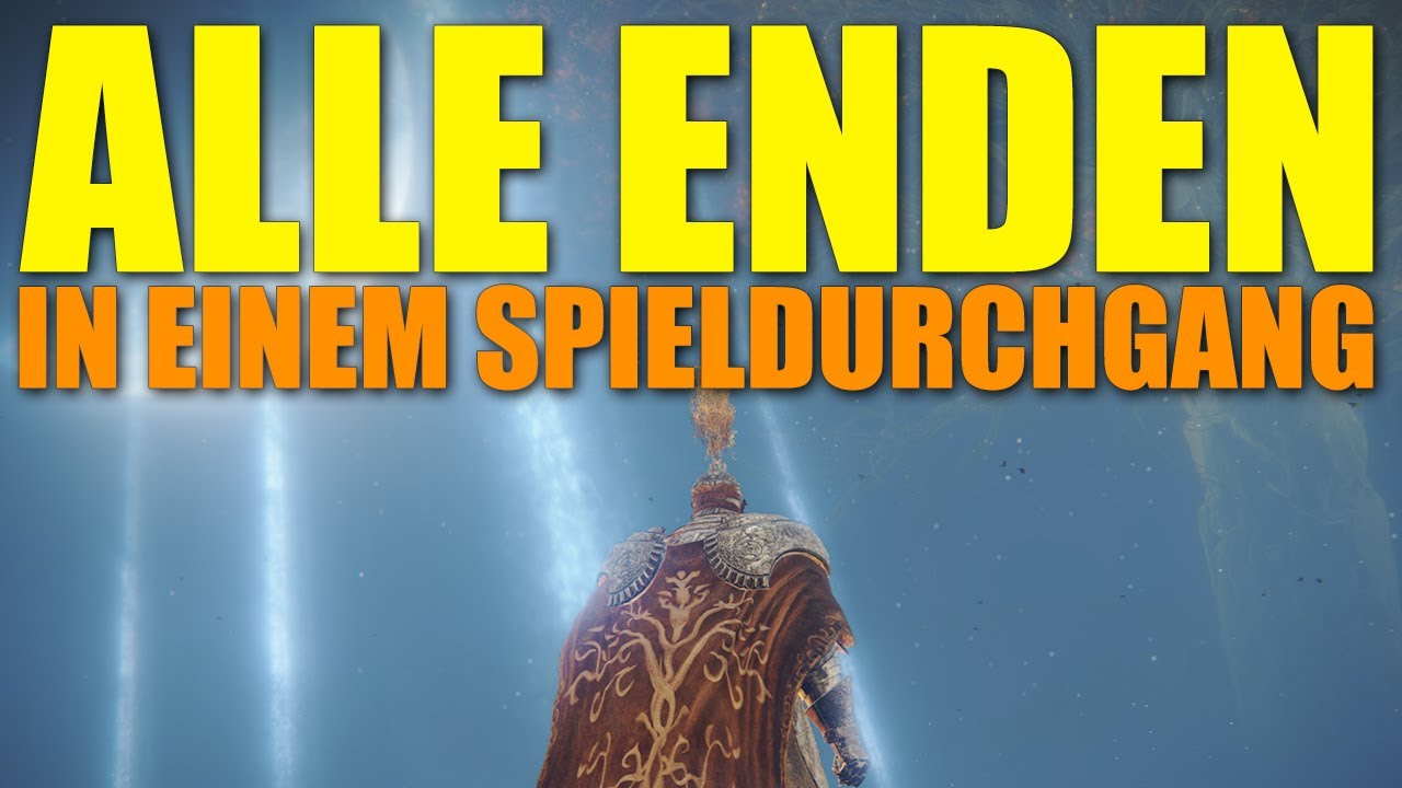 ELDEN RING 🔥 ALLE 3 ENDEN in EINEM Spieldurchgang auf der XBox 🔥 #Tutorial #EldenRing