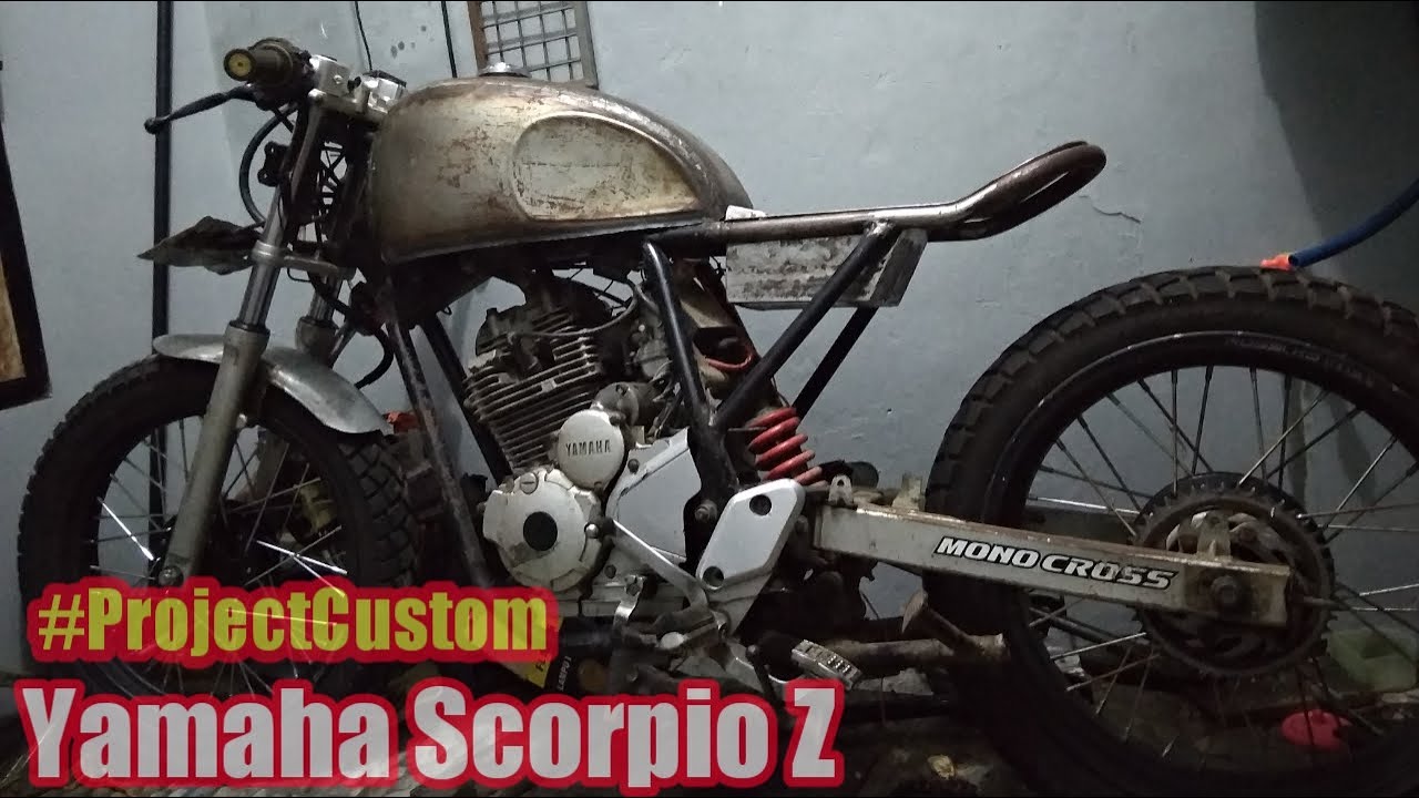 Yamaha Scorpio Z Custom | modif simpel murah meriah (part 1)