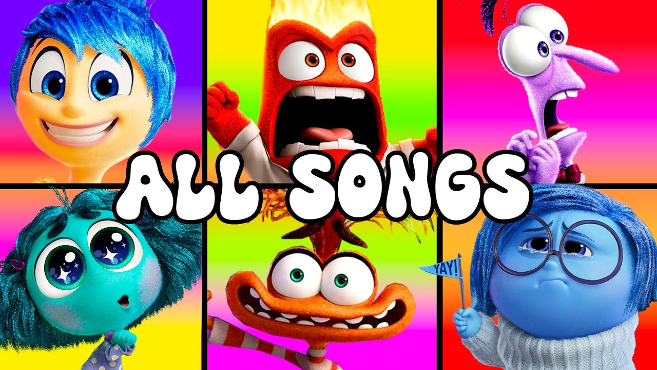 All Inside Out 2 Songs And Music Videos! Part 1