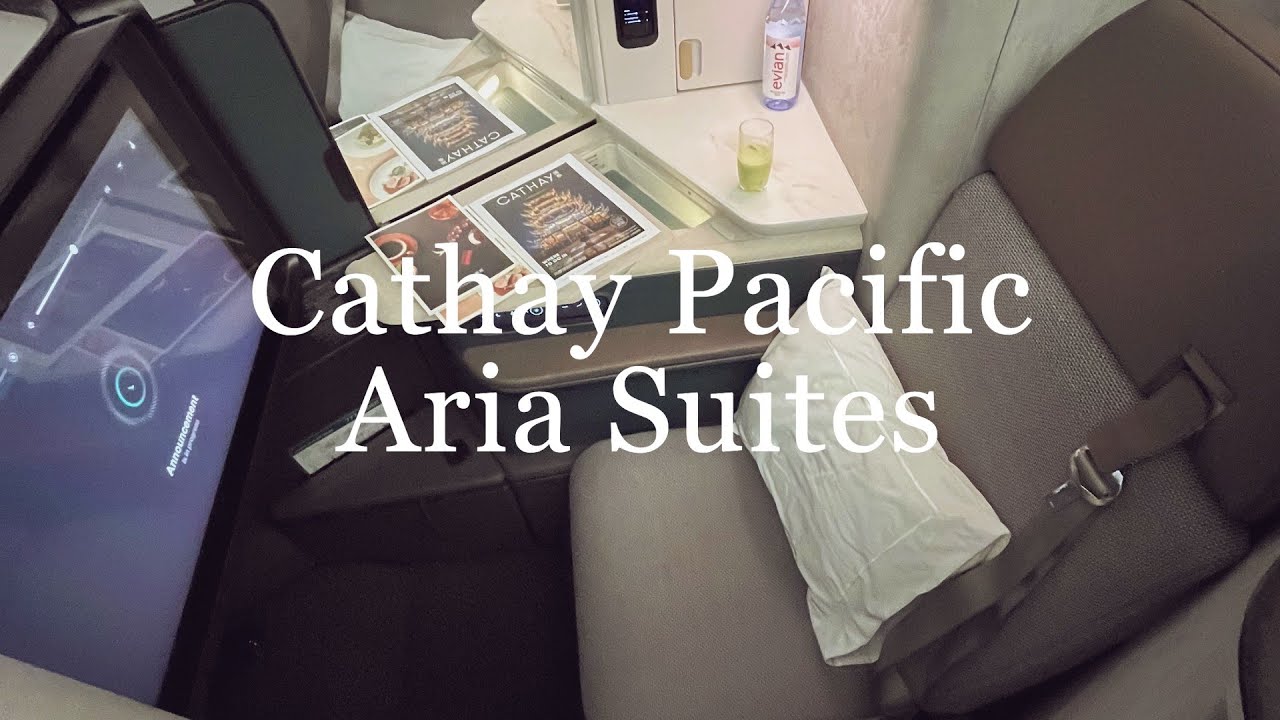 Cathay Pacific Aria Suites to Tokyo. キャセイパシフィックの新しいアリアスイート。