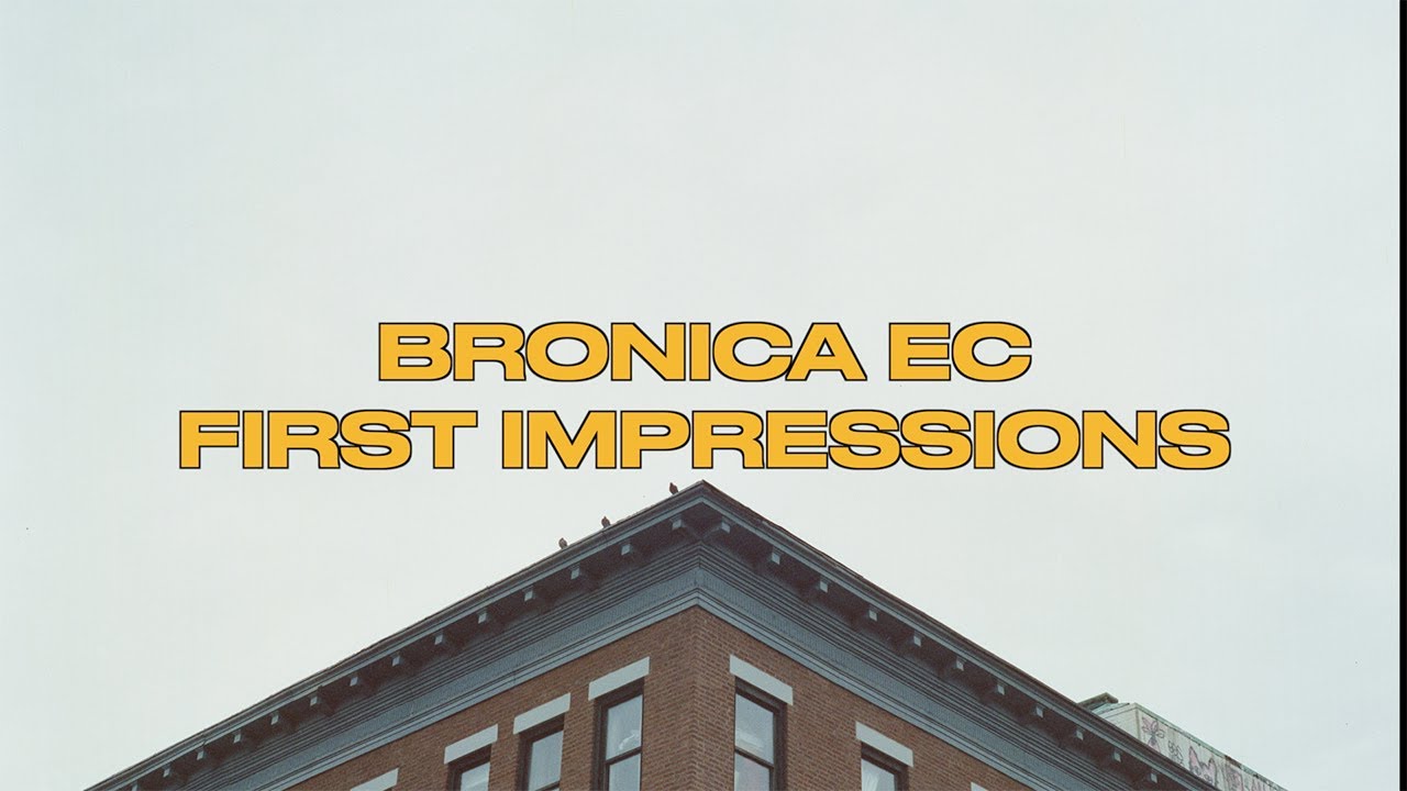First Time Shooting Bronica EC