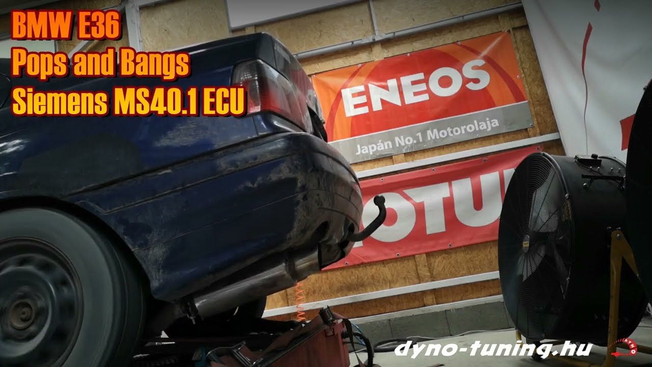 dyno-tuning.hu - BMW E36 Pops&Bangs Siemens MS40.1