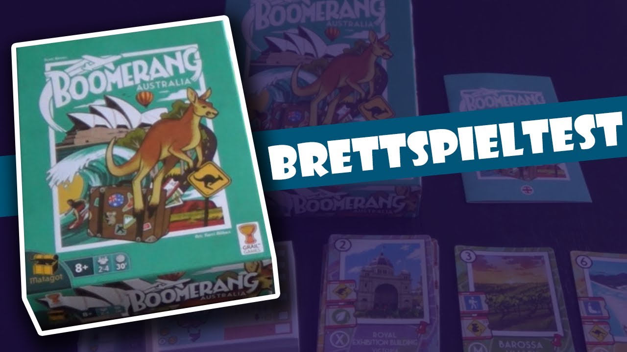 Boomerang Australia - Brettspieltest
