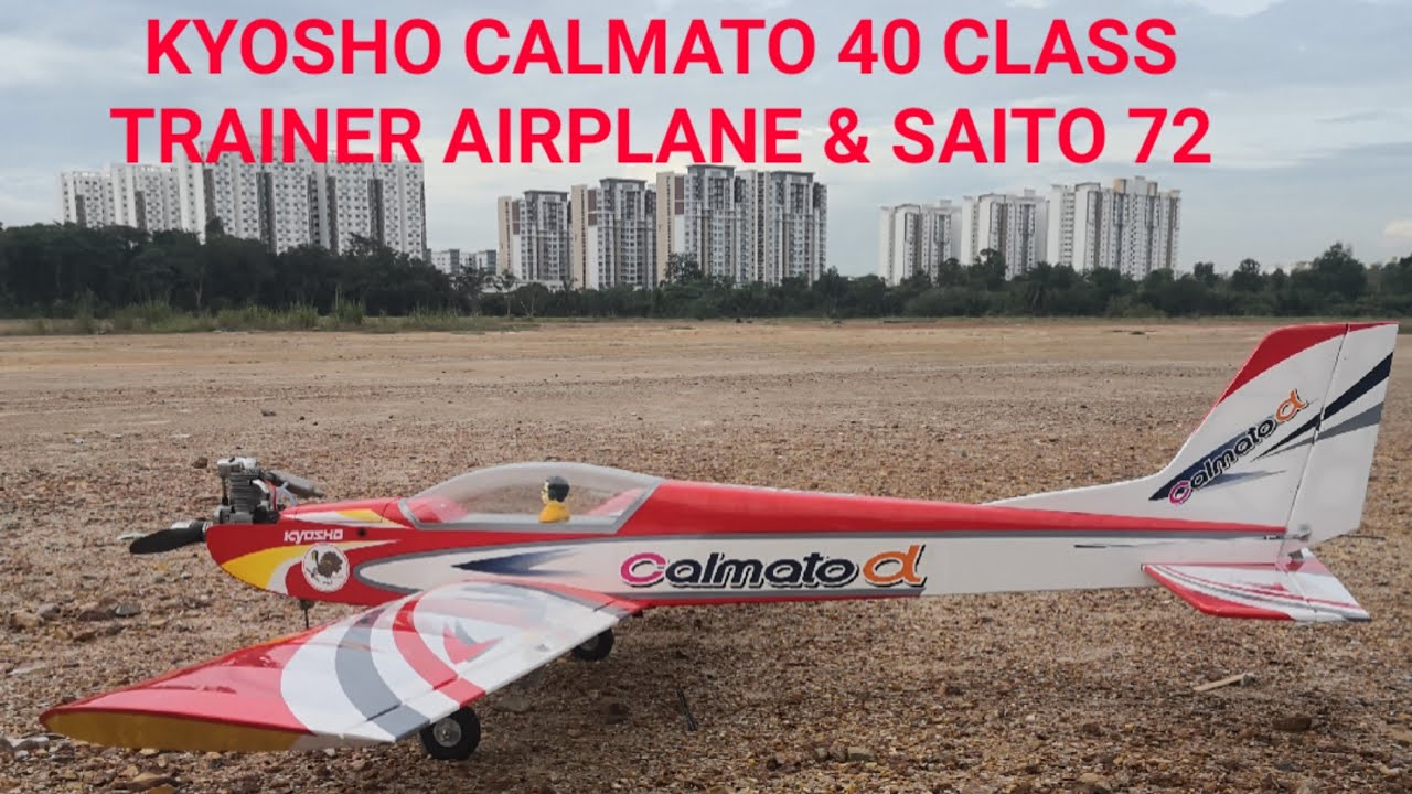 Saito FA72 four storke with Kyosho Calmato 40 Class 1s Maiden