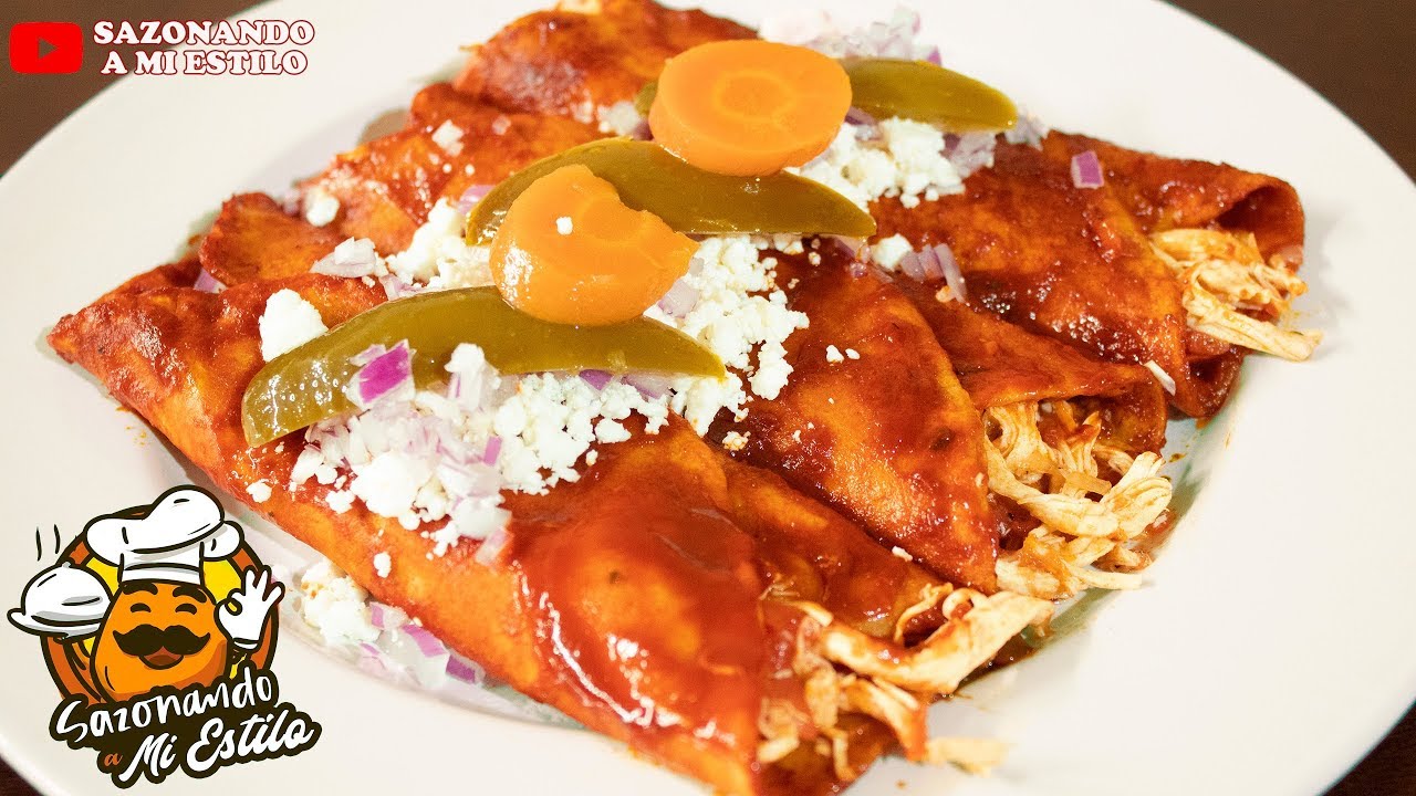 ENCHILADAS ROJAS DE RANCHO | Sazonando a mi Estilo