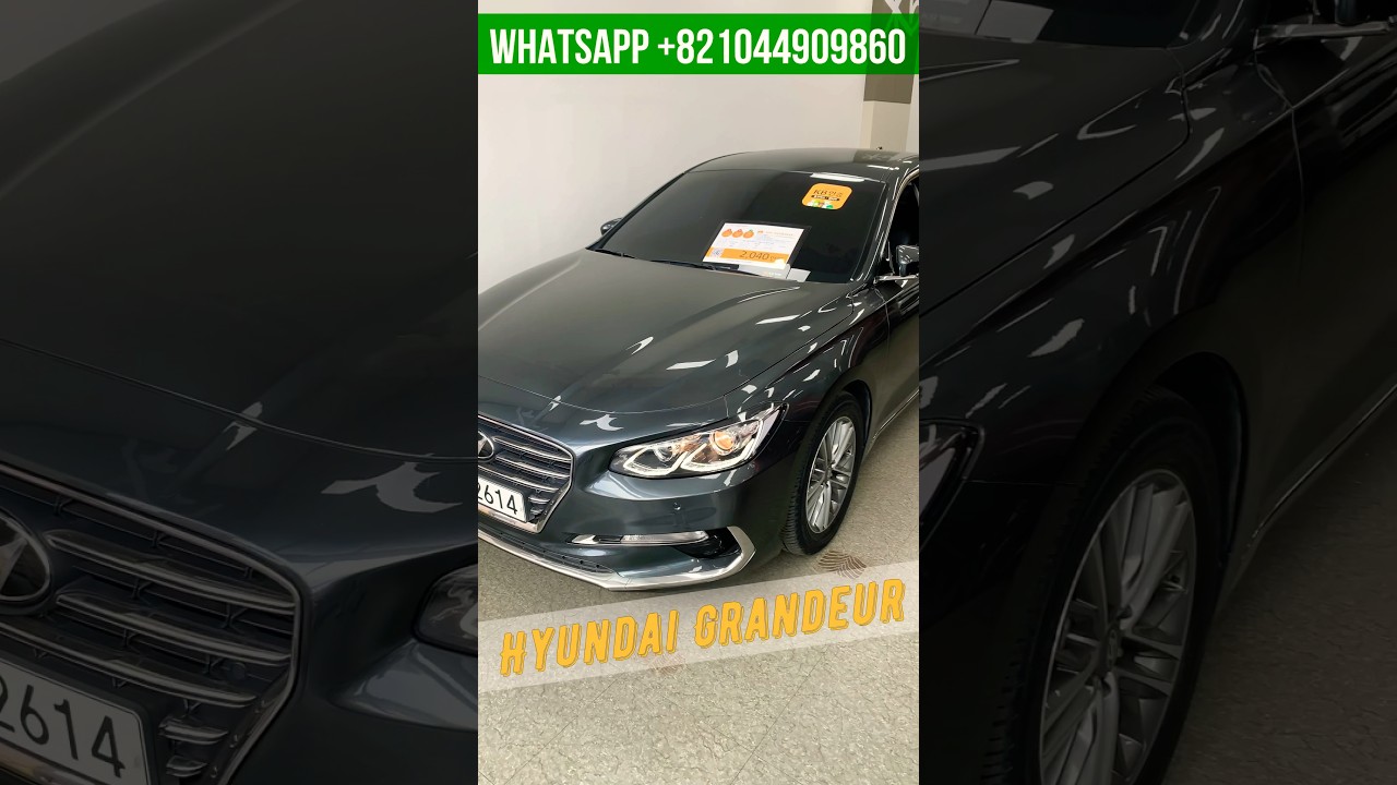 Hyundai Grandeur лучше чем Camry?Корейский седан из Кореи!