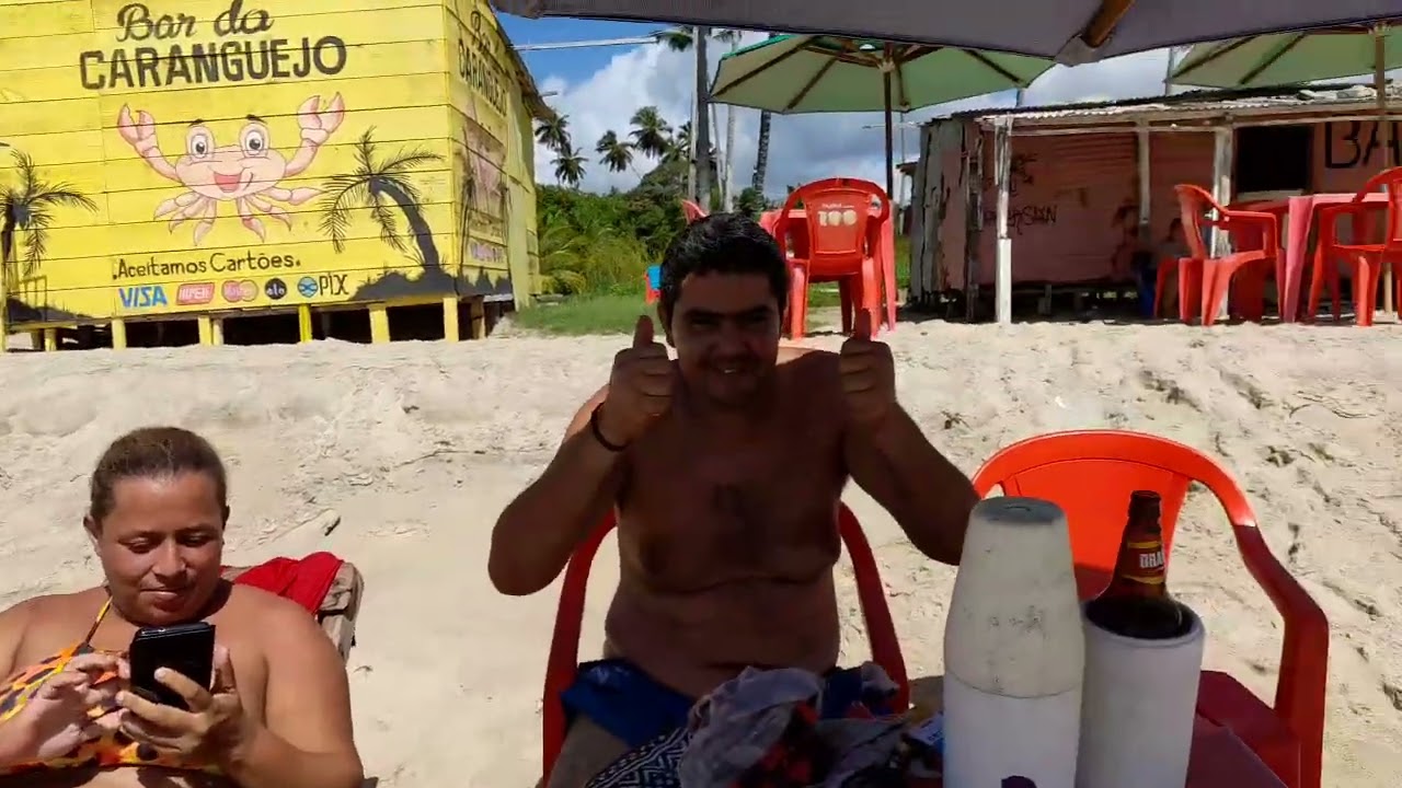 praia do loteamento Conceição, Paulista pe