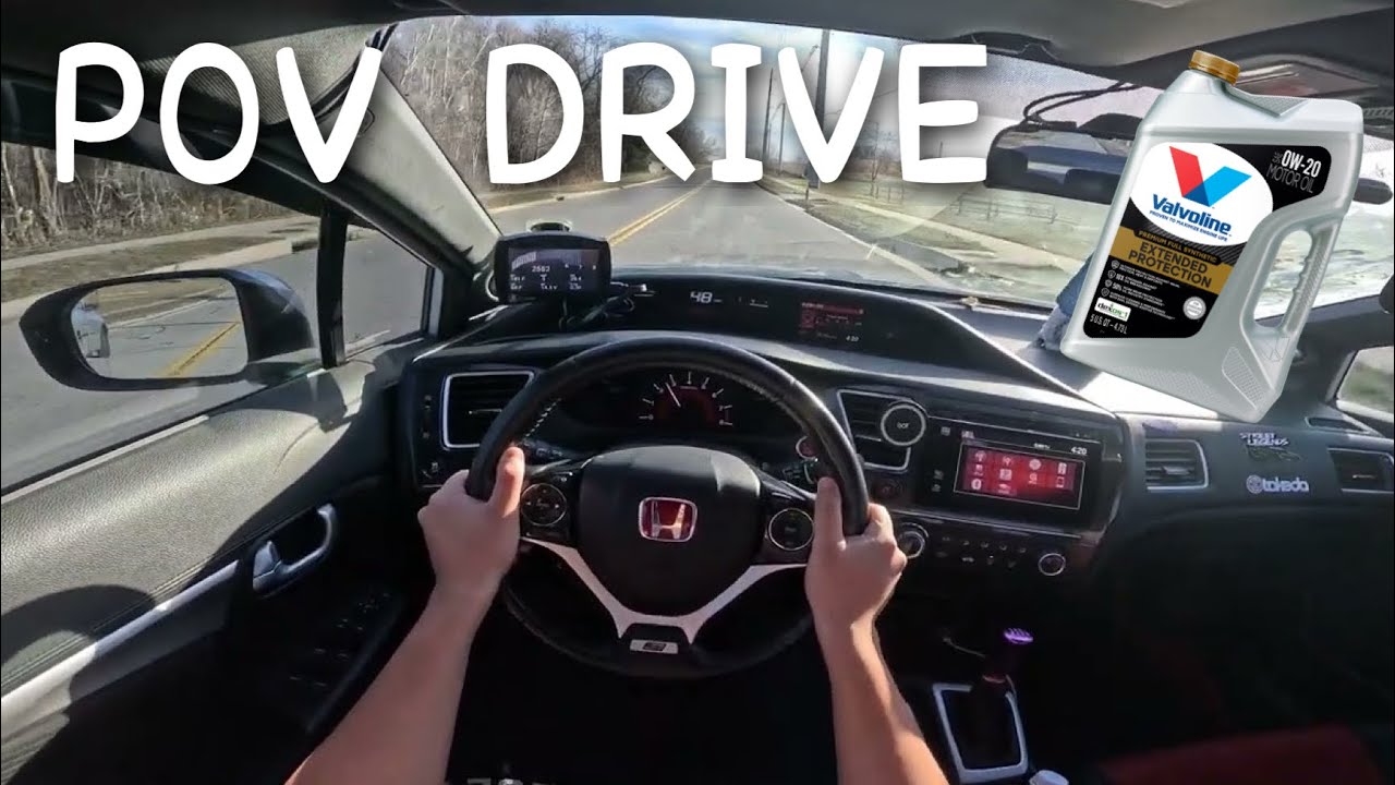 THE DRIVE AFTER AN OIL CHANGE | CHILL POV DRIVING |9TH GEN SI