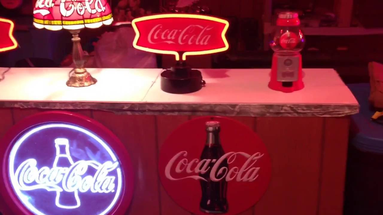 My Sign Collection Neon Coca Cola Metal Signs Traffic Light Signals