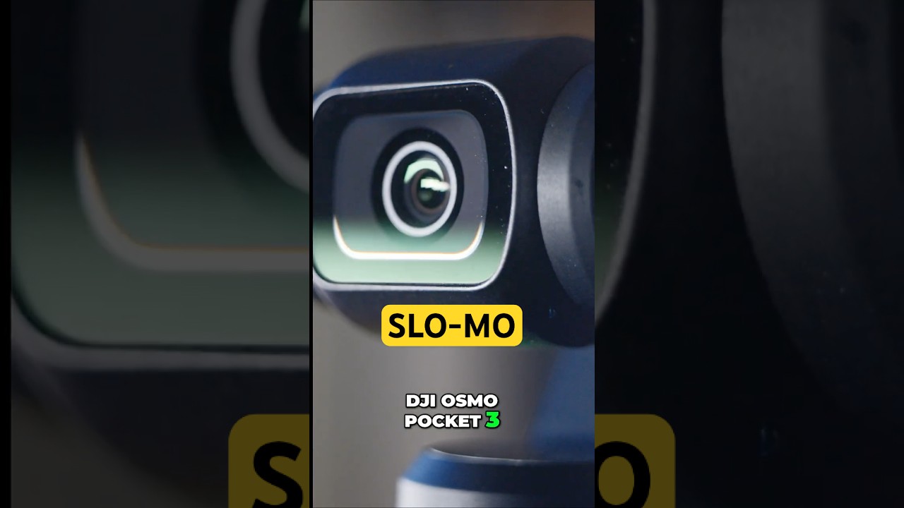 Master Slow Motion with DJI Osmo Pocket 3