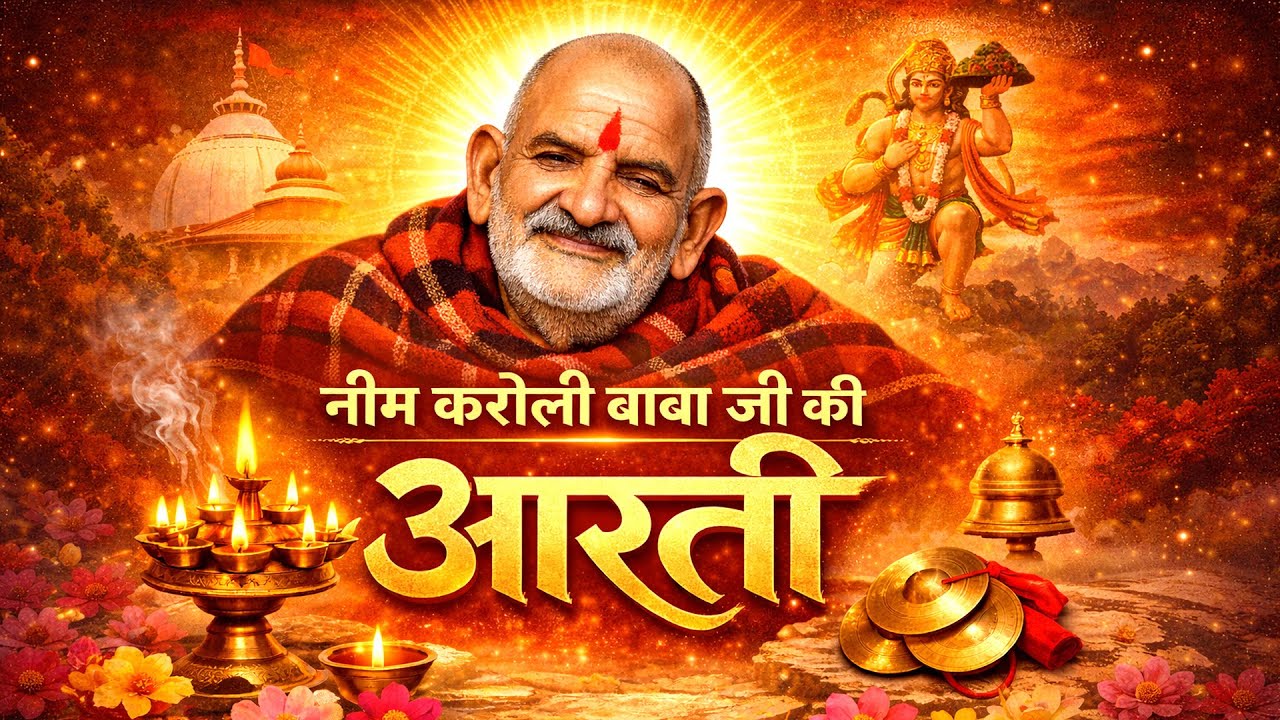 नीम करोली बाबा जी की आरती | Neem Karoli Baba Aarti | हनुमान भक्त बाबा जी | Morning Aarti |Kaichidham