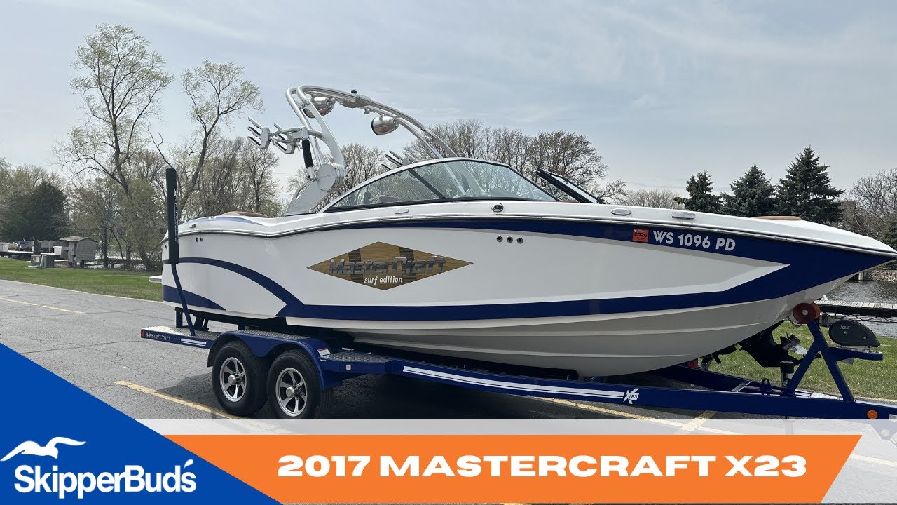 2017 MasterCraft X23 Boat Tour SkipperBud's