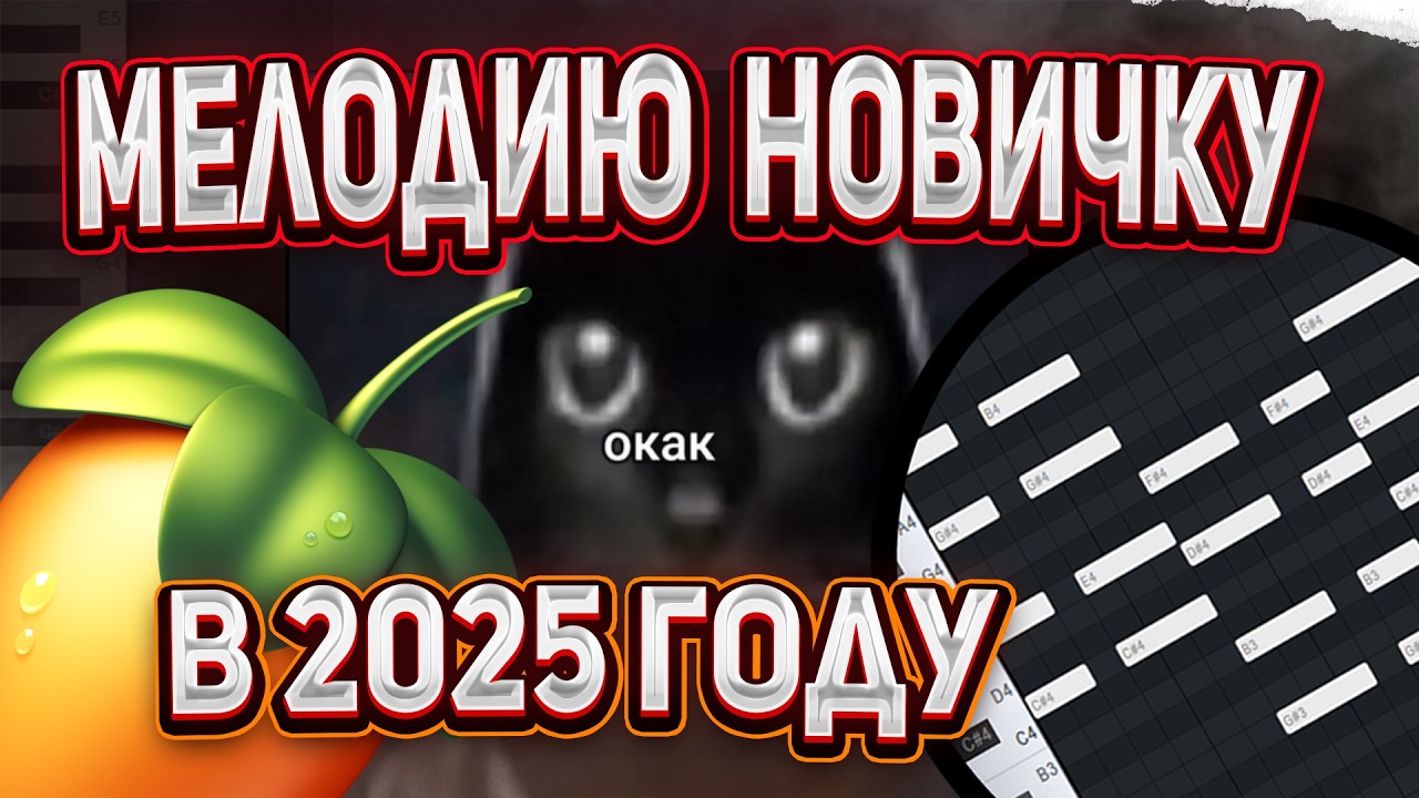 КАК ЖЕ ЭТО ЛЕГКО ! Учимся делать Мелодии в Fl Studio | Гайд & Туториал ФЛ СТУДИО