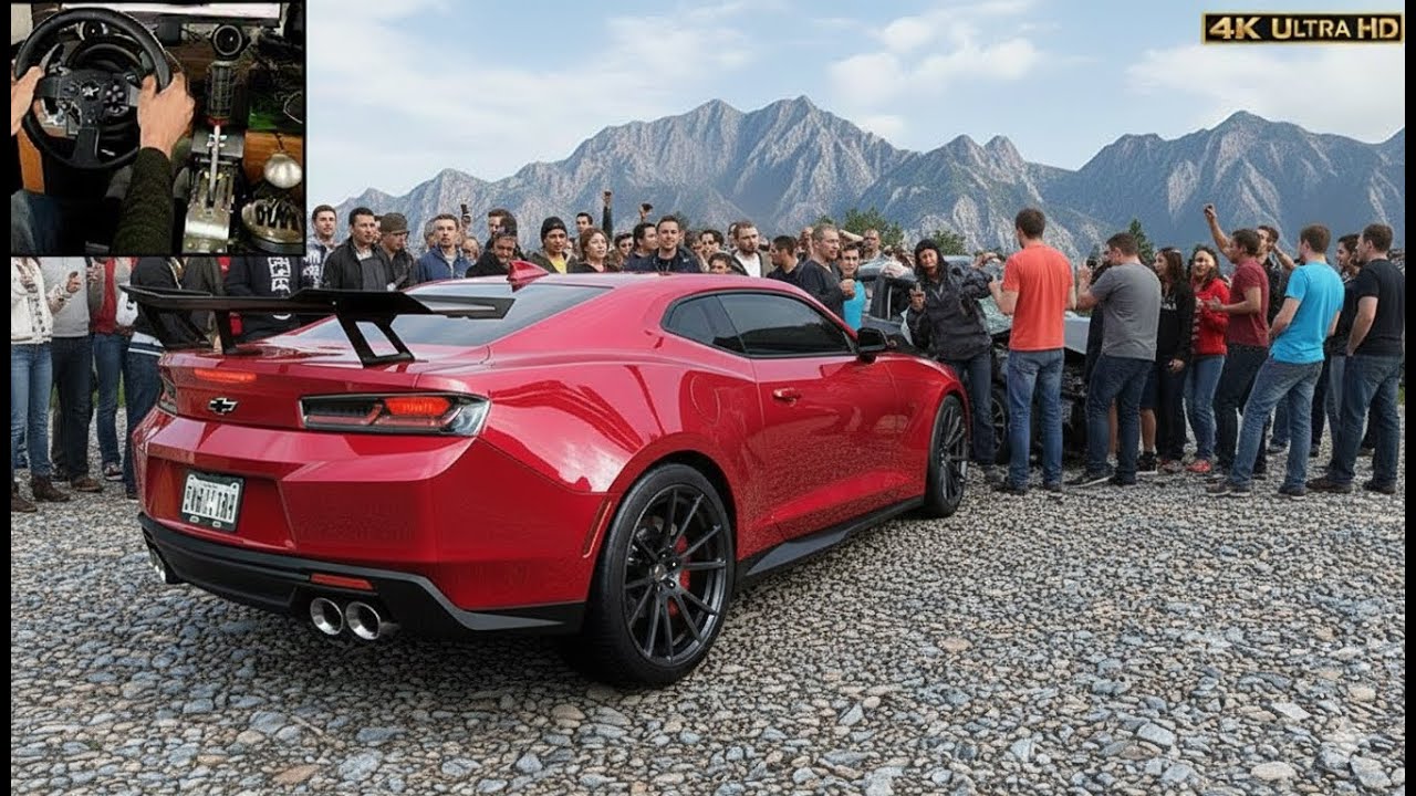 Chevrolet Camaro ZL1 1LE - Forza Horizon 5 | Thrustmaster T300RS Gameplay@Forza