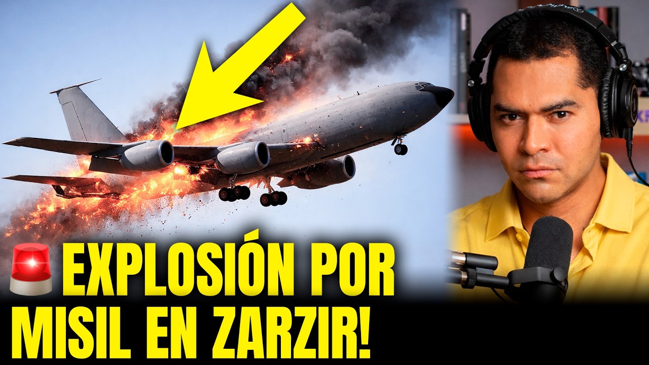 IRÁN GOLPEA DOS VECES! Ataque en ZARZIR y caída de avión de EE.UU. en 24h