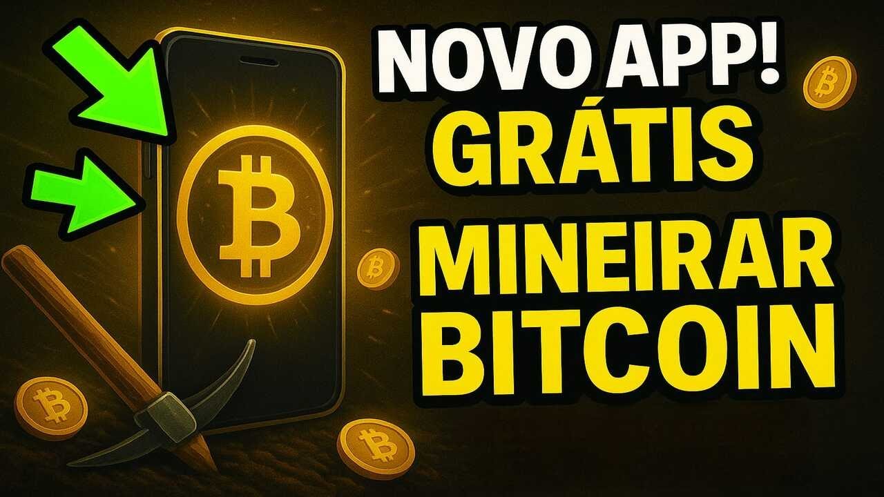 🔥URGENTE NOVO APP para MINEIRAR BITCOIN GR&Aacute;TIS em 2025! (Funciona MESMO?)