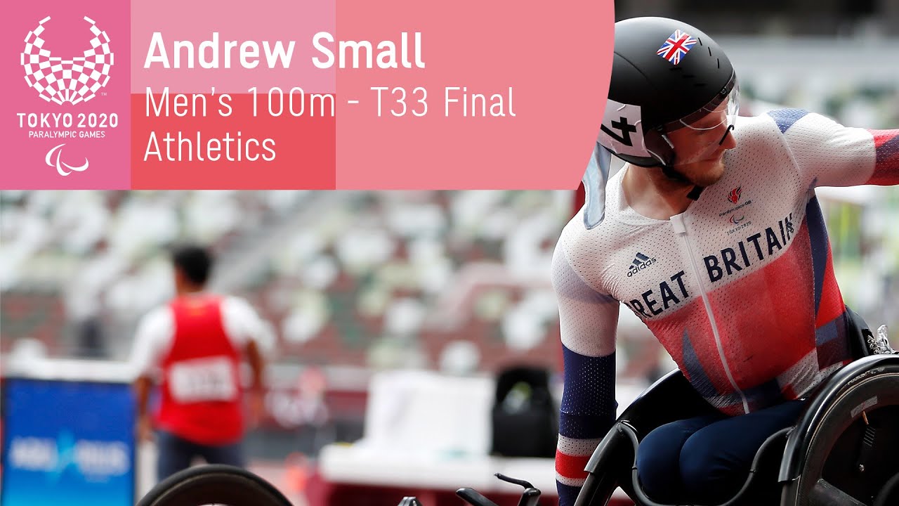 Andrew adds one more medal to collection 🥇| Men's 100m - T33 Final | Tokyo 2020 Paralympic Games