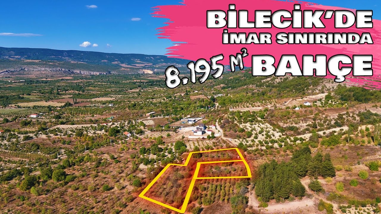 Bilecik Gölpazarı Çımışkı Köyünde 8.195 m² 2 Ayrı Parsel Satılık Arsa Yatırım Fırsatı (çek-091)