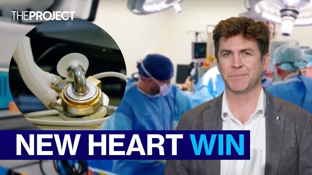 Aussie Man First Discharged With Artificial Heart