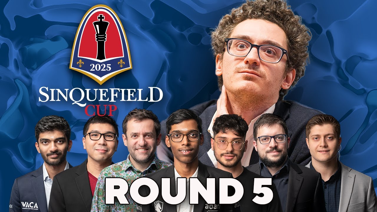2025 Sinquefield Cup: Round 5 | #GrandChessTour