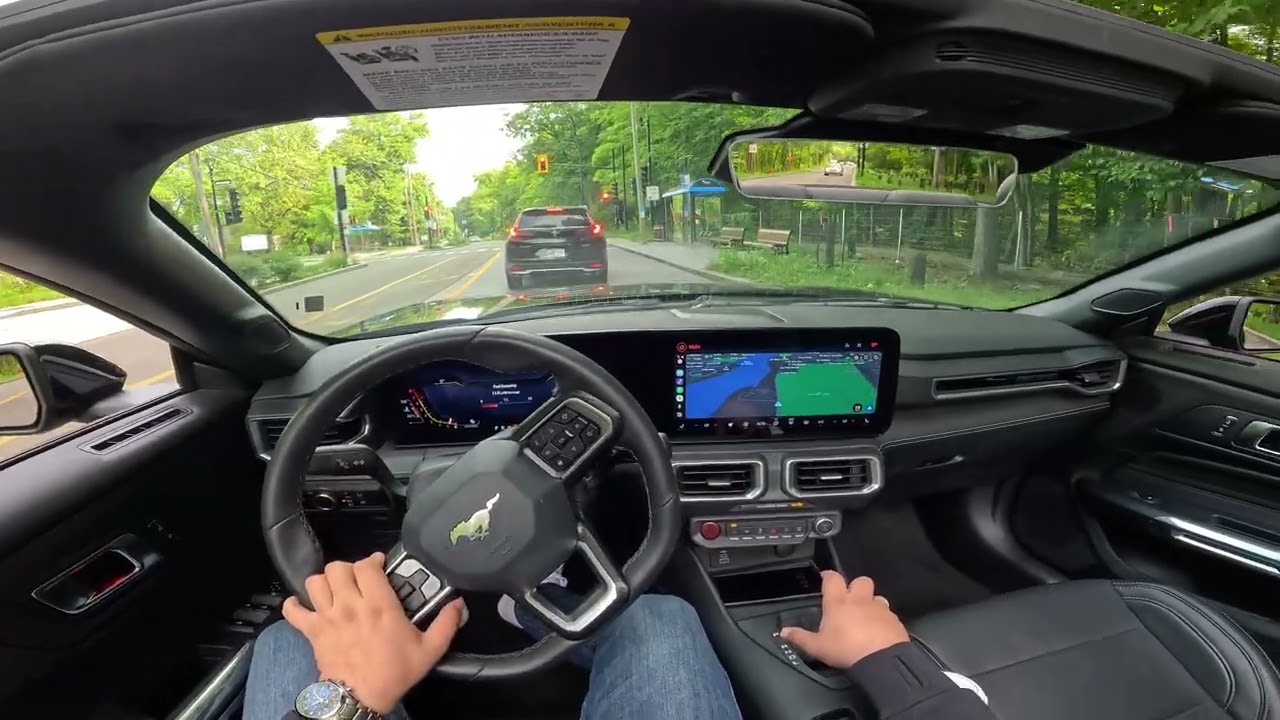 POV Daytime Drive - 2025 Ford Mustang (Enjoying Nice Weather) #4k