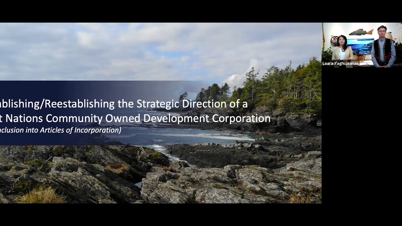 Establishing Effective Development Corporations - BC Links to Learning - July 15, 2020
