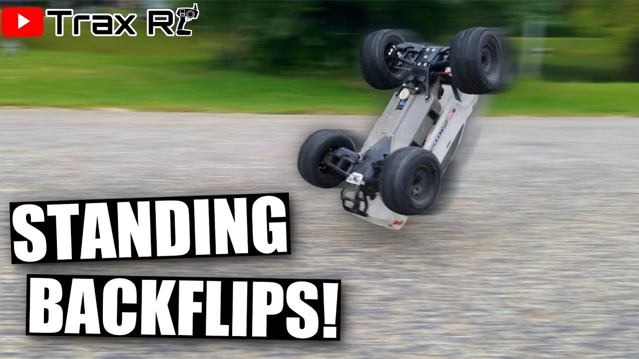 Bashing our Stampede 4x4 VXL! | Overpowered RC Monster Truck does Standing Backflips! | Trax RC