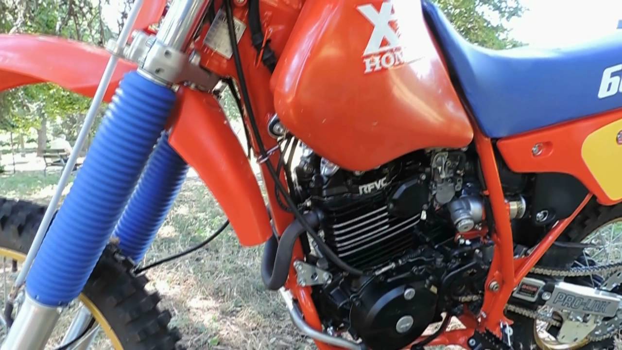 Xr600r 1986 -restored-