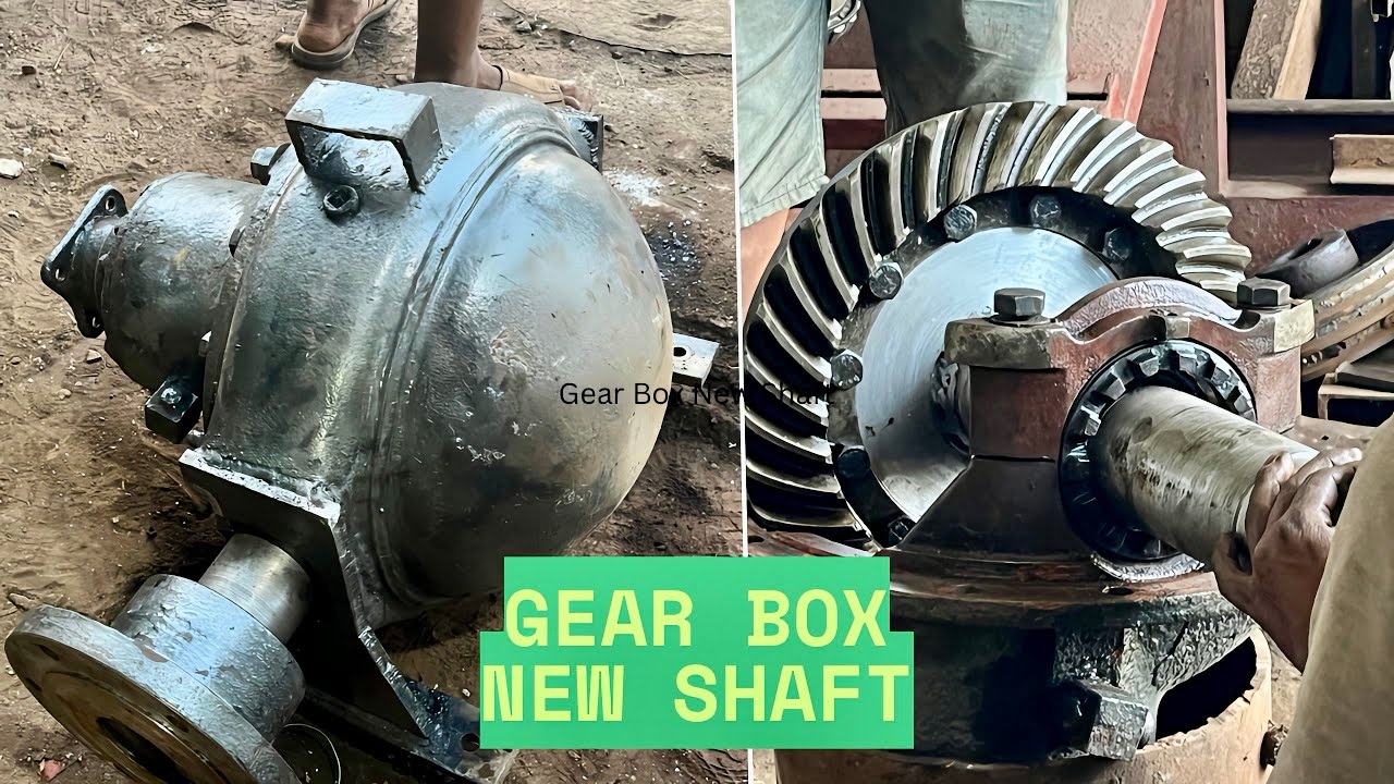 Gear Box New Shaft Setup | Rolex Engineering Works | REW