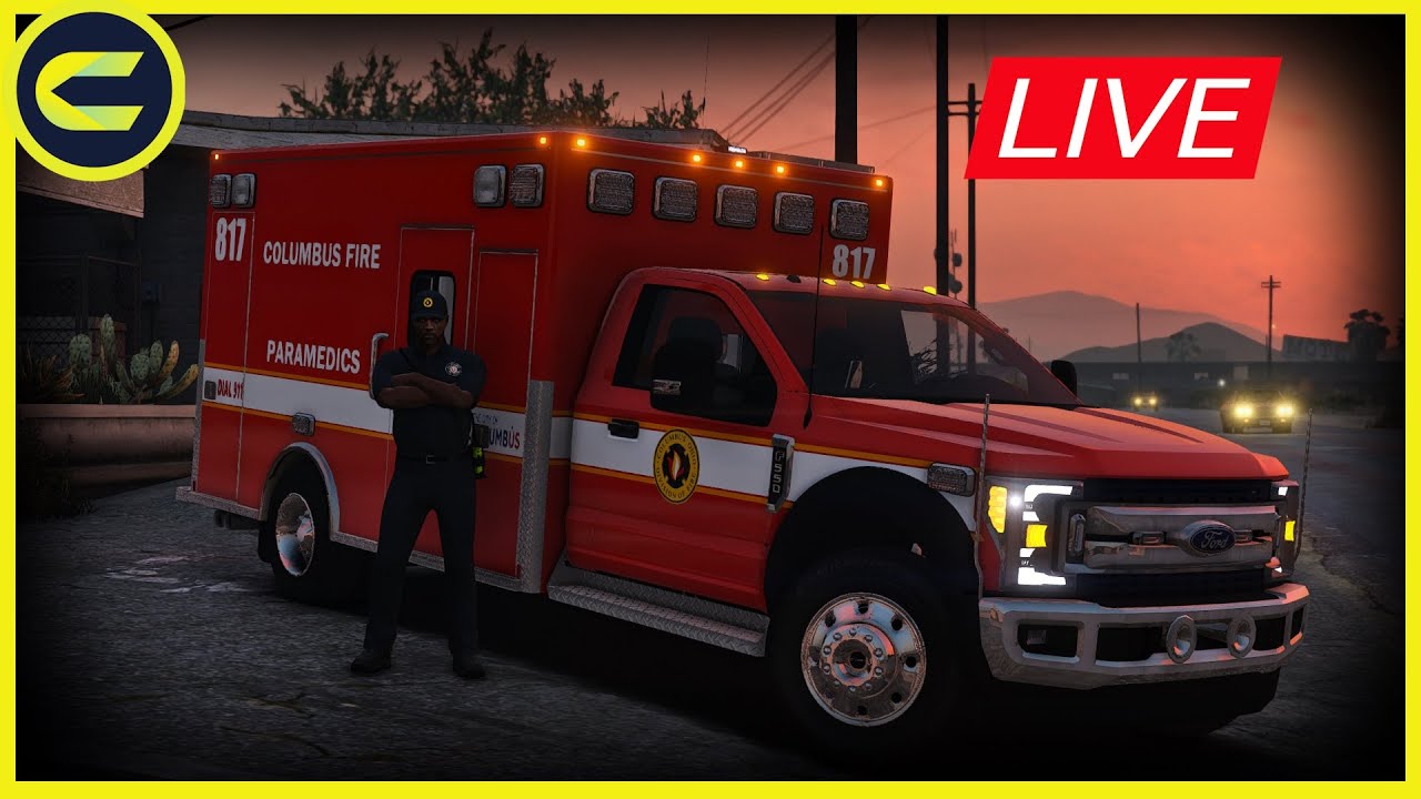 LIVE: Grand Theft Auto V - FiveM | Columbus Fire Department!