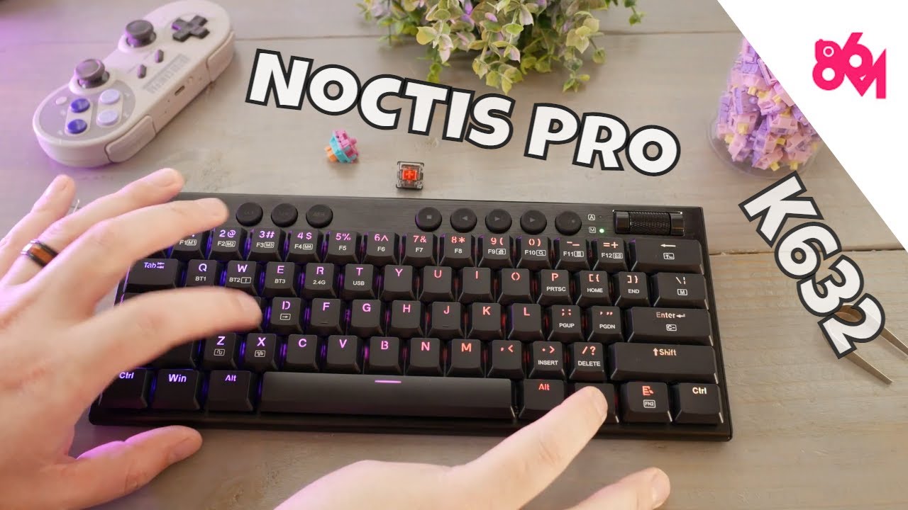 Noctis Pro K632 Programmable RGB 60% keeb Overview