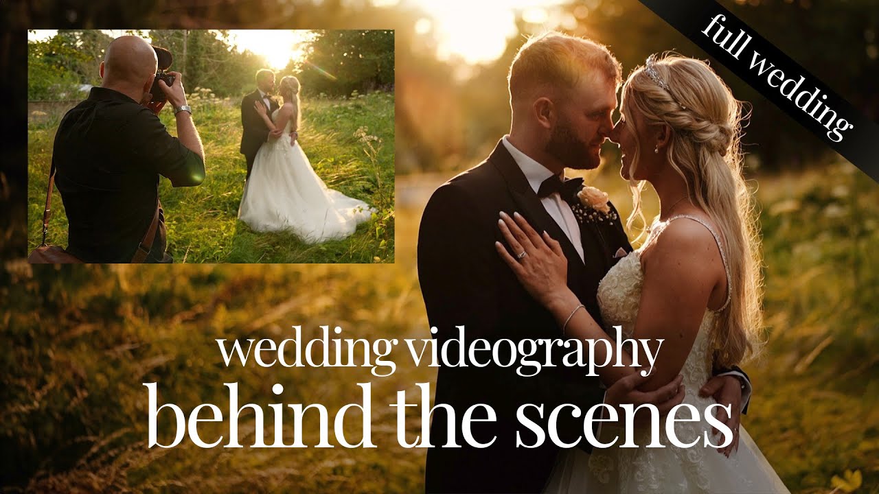 Wedding Videography Behind the Scenes - Eastington Park, Gloucestershire, UK