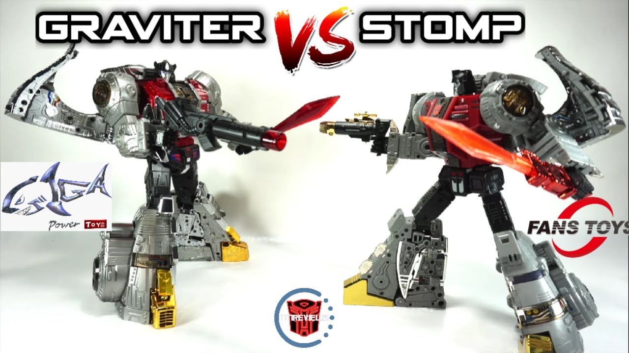 Comparison: Gigapower HQ-04R Graviter VS FansToys FT-07 Stomp (Sludge)