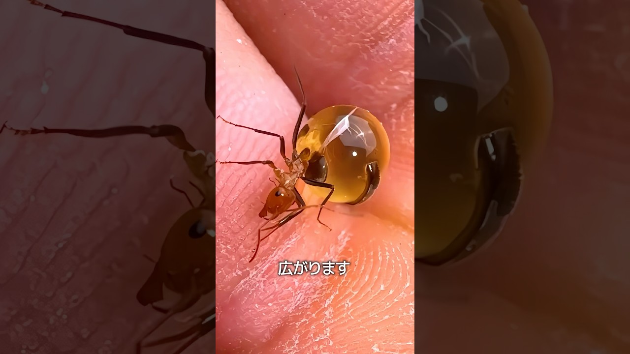 食べられるアリ