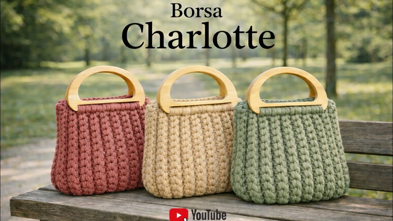 👉 “Charlotte – La borsa estiva all’uncinetto | Tutorial facile”