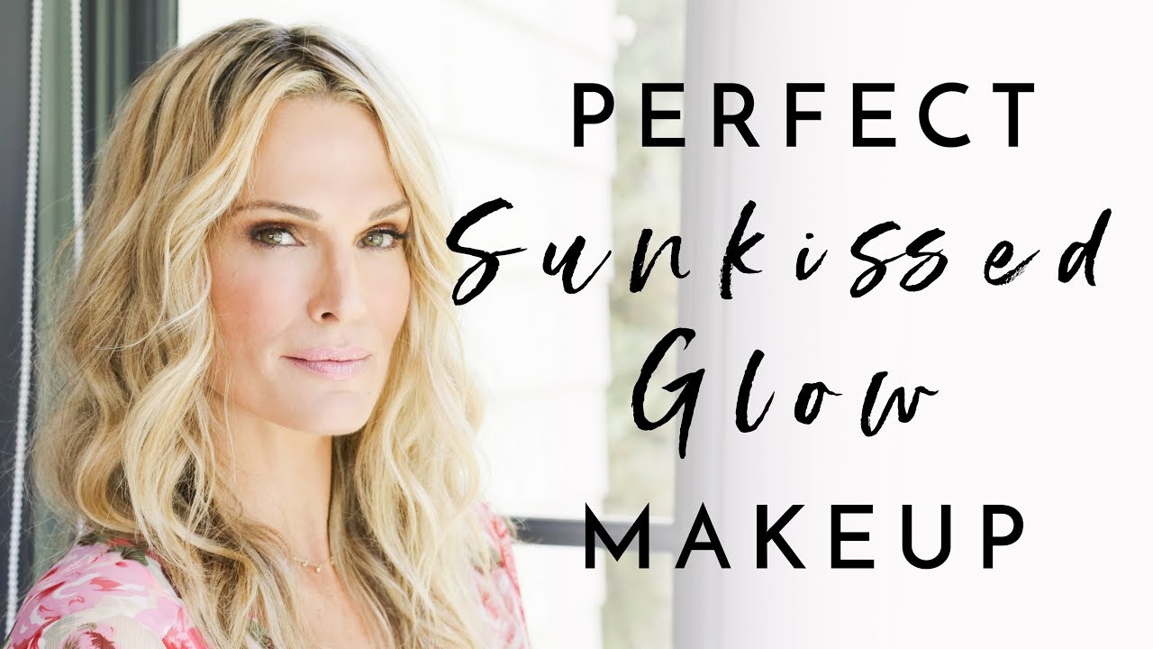 Fake A Summer Glow Makeup Tutorial | Molly Sims 2018