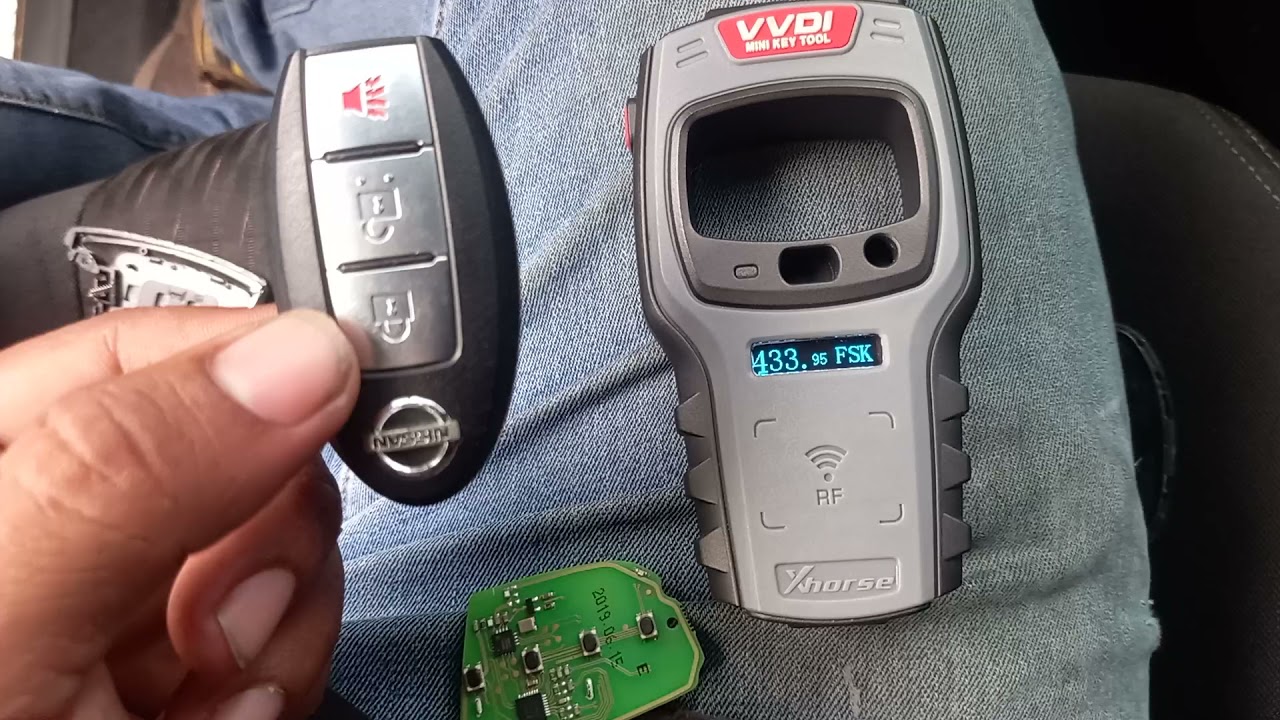 nissan rogue problema con llave de proximidad  (vasico )