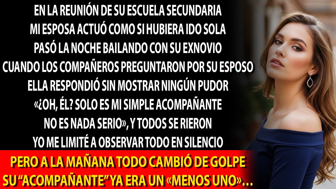«Solo es mi acompañante», dijo bailando con su ex; la dejé sola para siempre.