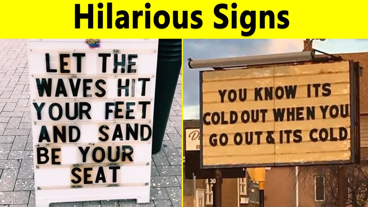 Hilarious Signs That’ll Make You Laugh, Gasp, and Shake Your Head! || Happy Panda