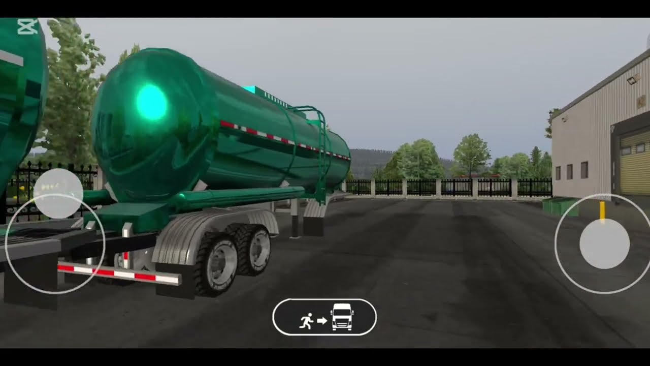 UNIVERSAL TRUCK SIMULATOR🚦Double Tanker Oil Transport / Fall To Houston.