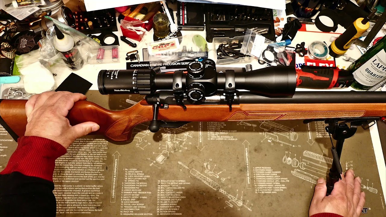 CRPS Reviews the Lithgow Arms LA101 Crossover Rimfire Rifle and Nikko Stirling Diamond 4-16x44mm FFP