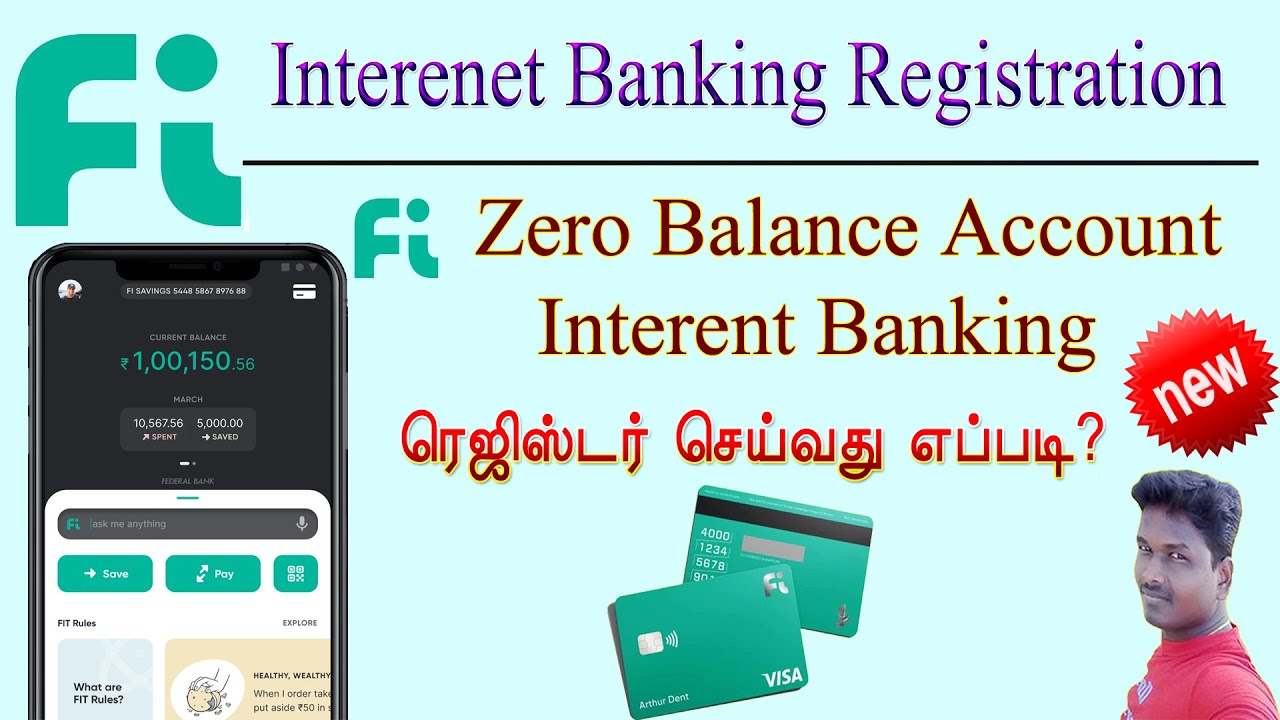 Fi Money Net Banking - federal bank net banking registration | netbanking me user id detail in Tamil
