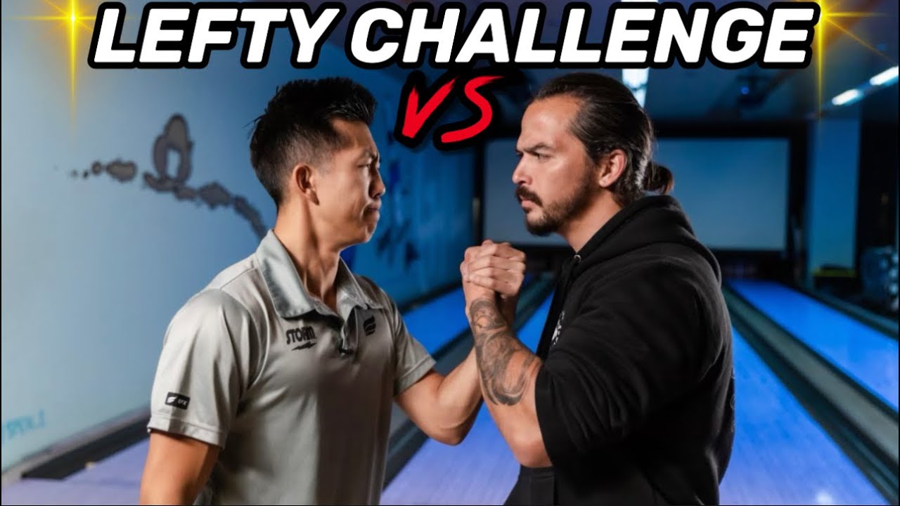 Даррен Тан против 220 среднего боулера (LEFTY CHALLENGE)