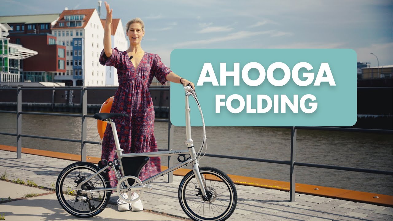 Ahooga Folding — лучший СКЛАДНОЙ ЭЛЕКТРОВЕЛОСИПЕД на свете?!?!?
