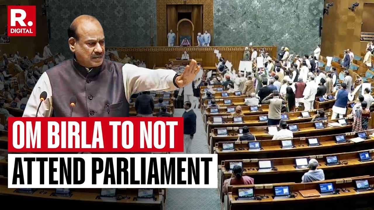 BREAKING: Speaker Om Birla Abstains From Attending Parliament Till There Is An Outcome