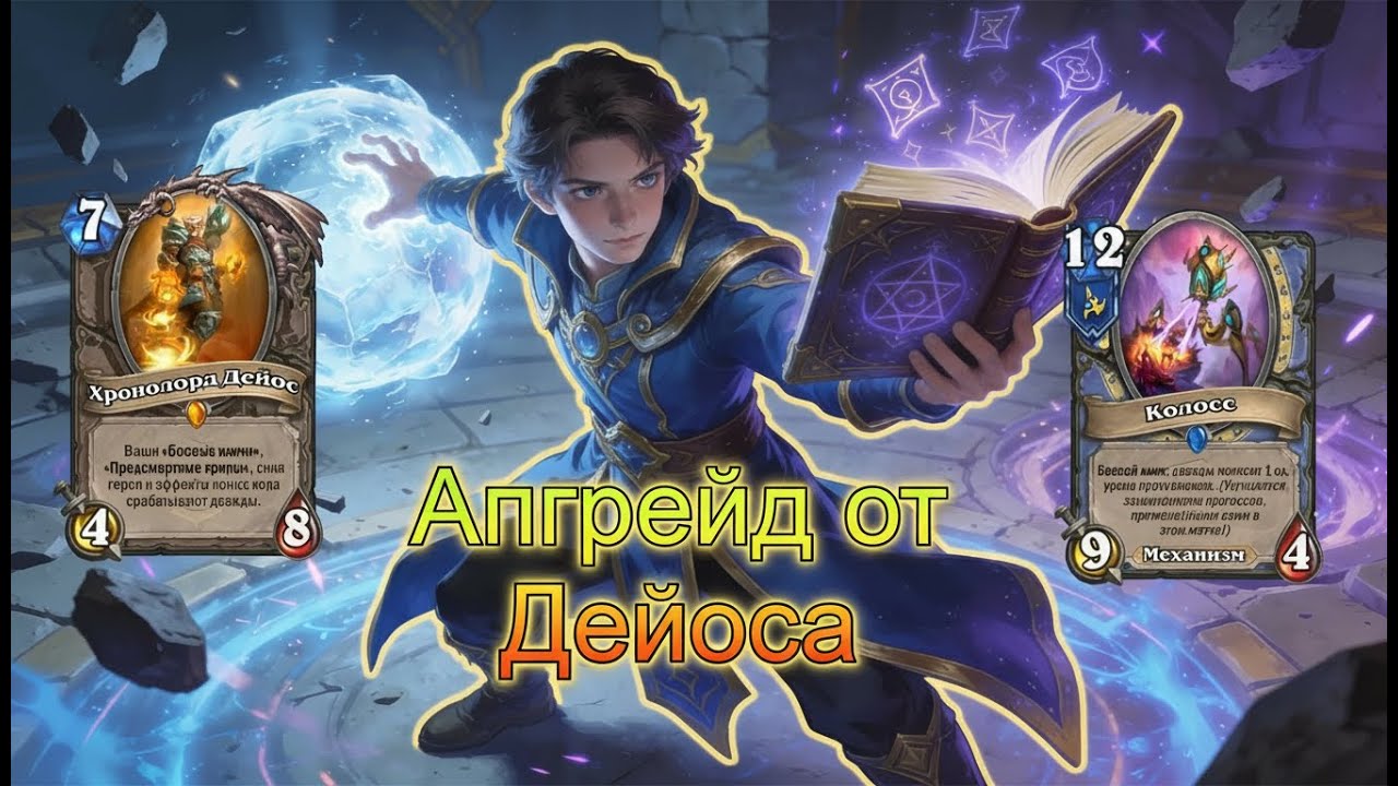 Протосс маг получил апгрейд. HearthStone.