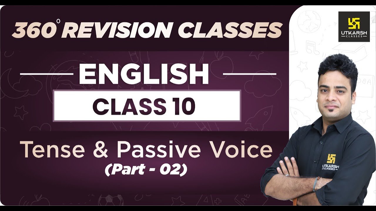 English | Class 10th | Tense and Passive Voice Part 2| RBSE (Hindi Medium) | Sharwan Sir