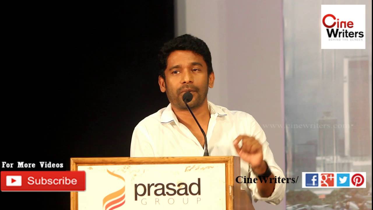 Producer Shibu Thameens speech at #Irumugan Movie Success Meet